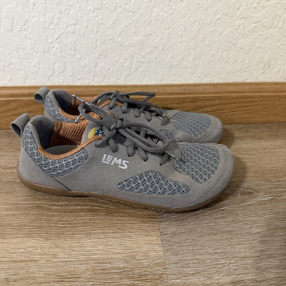 Lems Primal 2 Women’s Wide Toe Box Barefoot Shoes Gray Women’s Size 6.5 Comfort